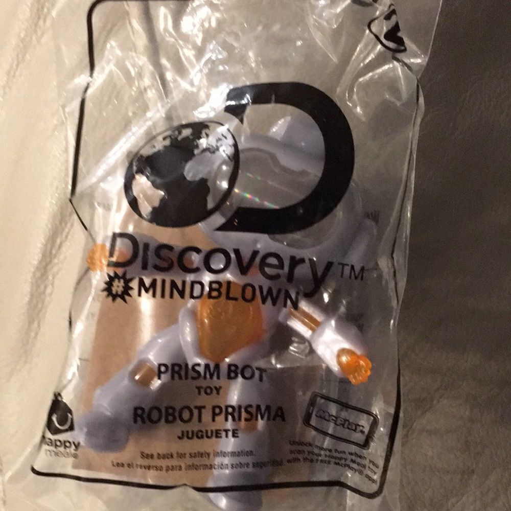 2020 McDonalds Discovery Toy Prism Bot Robot Toy